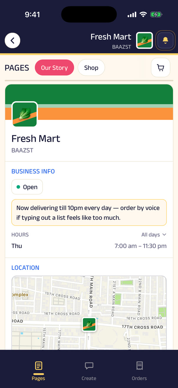 Fresh Mart, open in the app